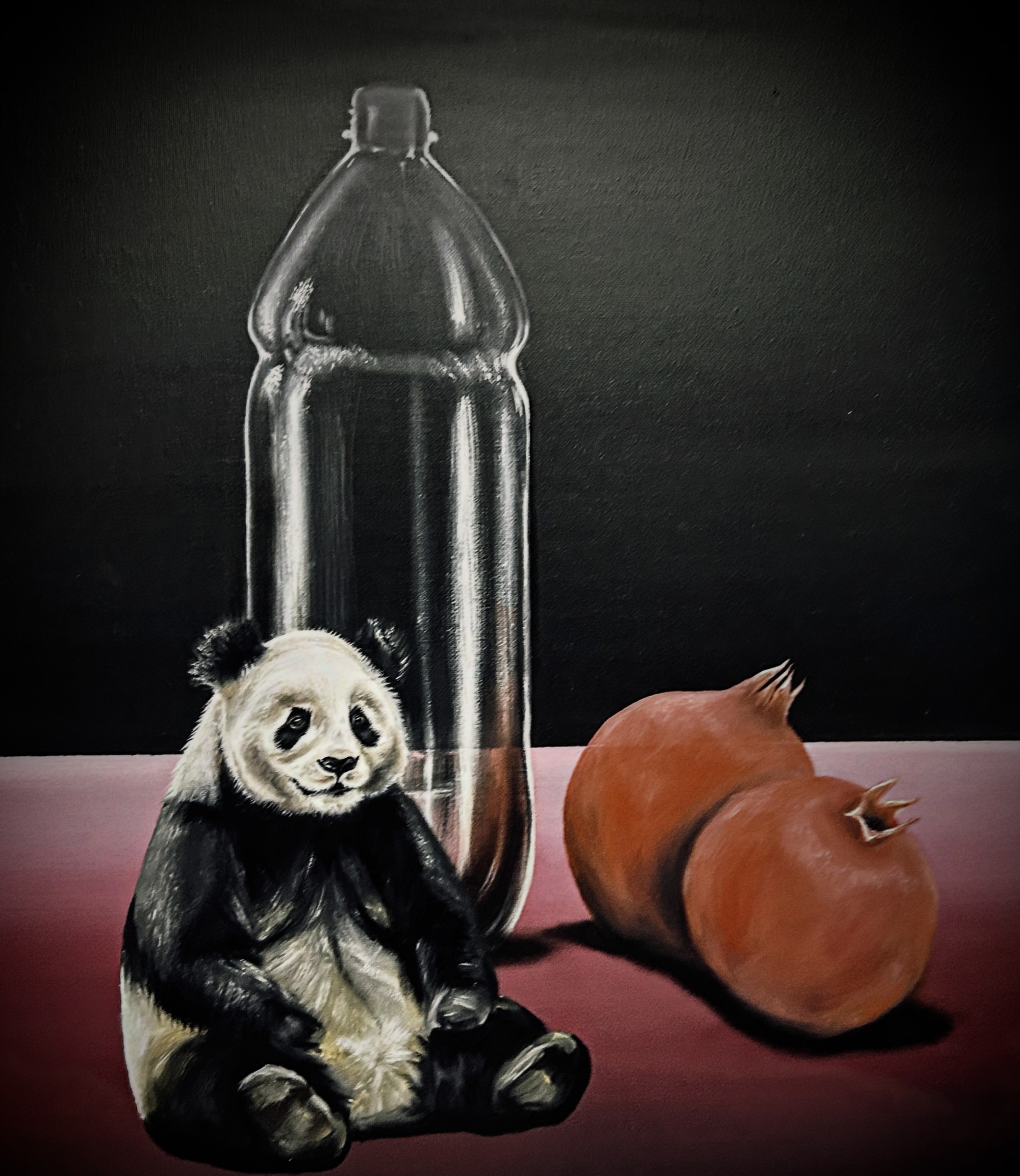 Panda with Plastic
